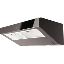 Respekta Dunstabzugshaube 60 cm kopffreie Unterbauhaube Abzugshaube Schwarz Respekta