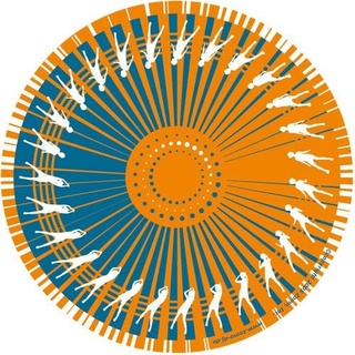Zomo Slipmat Zomo Dance orange (Doppelpack)