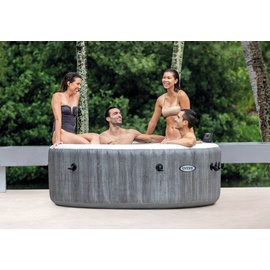 Intex PureSpa Bubble 196 x 71 cm greywood deluxe