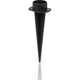 meineWunschleuchte 2er Set LED Solarsteine Garten Deko Weiß mit RGB Farbwechsel, Breite 40cm