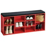 KESPER Schuhregal Rot, Schwarz | 15983 13