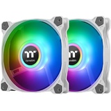Thermaltake Pure Duo 12 ARGB Sync Radiator Fan Weiß LED-Steuerung, 120mm, 2er-Pack (CL-F097-PL12SW-A)