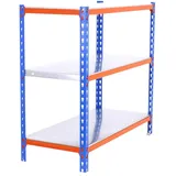 Simonrack Lagerregal Stahl 1000x800x400 mm Blau/Orange