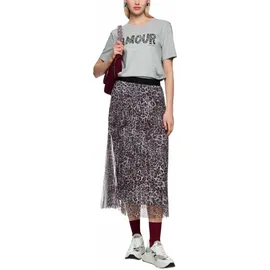 Marc Cain Plissee-Rock Damen Mehrfarbig 36