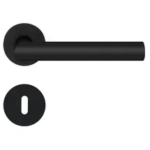 Karcher Design-Beschläge Drückergarnitur Rhodos Buntbart Schwarz
