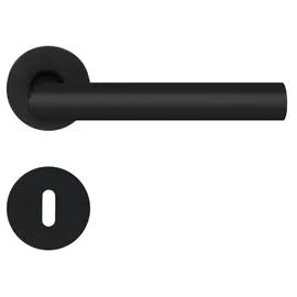Karcher Design-Beschläge Drückergarnitur Rhodos Buntbart Schwarz