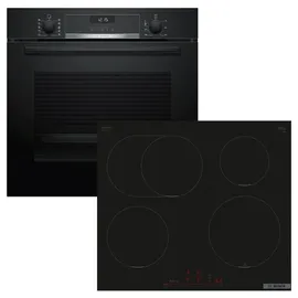 Bosch Herdset AutoPilot + Induktionskochfeld PowerBoost