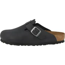 Birkenstock Boston Nubukleder geölt schwarz 38