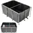 Vevor Zuchtwassertank 1023,3 L schwarz