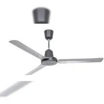 Vortice Nordik Heavy Duty Base 160 Deckenventilator grau/silber