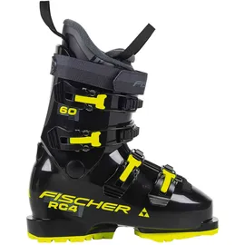 Fischer RC4 60 JR Alpin Skischuhe Schwarz 24,5