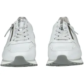 Gabor Comfort Sneaker Low Silber/Weiß 37