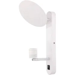SPOT LIGHT Wandleuchte "Turid", weiß, H: 35,00cm, Lampen, Wandleuchte aus Metall für den Arbeitsbereich