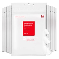 COSRX Master Patch Original Fit 240 Stück - 10 Packungen, Anti Pickel , gegen Unreinheiten, Acne Pimple , Intensive Behandlung, Hydrokolloid Pflaster gesicht, 3 Größen