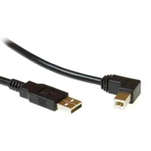 Act USB 2.0 A - B Männlich angewinkelt 1.8 M