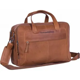 The Chesterfield Brand Wax Pull Up Aktentasche Leder 44 cm Laptopfach braun