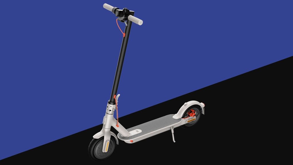 Electric Scooter Elektroroller Mi Home-App Wasserdicht IP54 LED-Rückwarnlicht Maximale Geschwindigkeit 20 km/h E-Scooter eABS Doppelscheibenbremse...