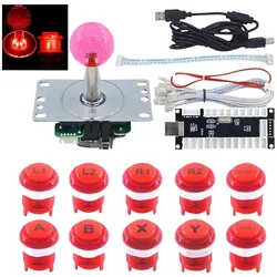 KUBII LED Joystick-Kit rot, kompatibel mit Raspberry Pi, ODLED-RD