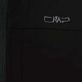 CMP Fix Hood 3a00094 Softshelljacke - Kinderjacke mit fester Kapuze, schwarz 140