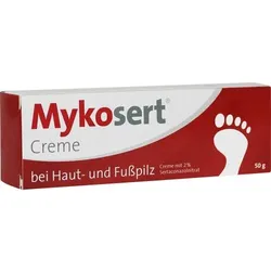 MYKOSERT Creme bei Haut- und Fußpilz 50 g