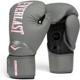 EVERLAST Elite 2 Kunstleder-boxhandschuhe - Grey / Pink - 12 oz