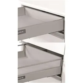 Küchen-Preisbombe Winkelküche Arona L-Form 280 x 270 cm beige + schwarz