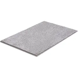 Badematte GRUND "Marla" Gr. 5, grau, H:14mm, Baumwolle, Badematten, Uni Farben, besonders feiner, flauschiger Flor