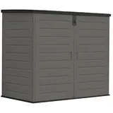 Garten-Aufbewahrungsbox The Space Plus  (B x T x H: 140 " x 82 cm x 124 cm, Anthrazit/Schwarz)