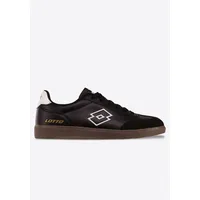 lotto Unisex Sneaker, Black/White, 44