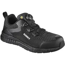 BIG Arbeitsschutz GmbH RUNNEX® S3S-ESD-Sicherheitshalbschuhe atop SportStar, schwarz, Gr.43