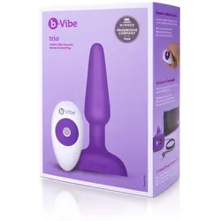 Analplug mit Fernbedienung B-Vibe 05882530000 Lila