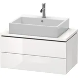 Duravit L-Cube Waschtischunterschrank, 2 Auszüge, LC580704949,