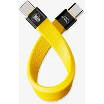 cobra tether USB-C auf USB-C 0,14 m Gelb