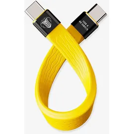 cobra tether USB-C auf USB-C 0,14 m Gelb