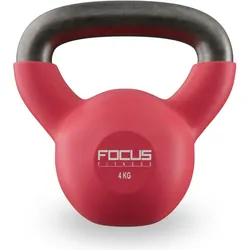 Kettlebell Vinyl - 4 kg - Rosa 4kg