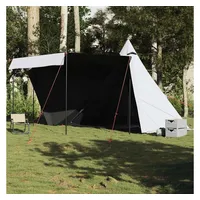 vidaXL Tipi-Familienzelt 8 Personen Weiß