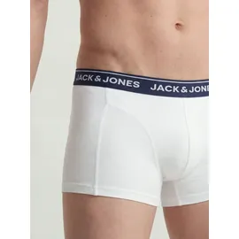 JACK & JONES JACBRANCO Solid Trunks blau S 5er Pack