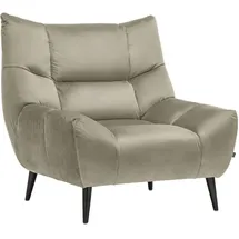 CLP Sessel Andover Kunstleder Creme,