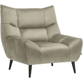 CLP Sessel Andover Kunstleder Creme,