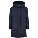 CMP Kid G Fix Hood Parka Black Blue 140