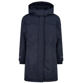 CMP Kid G Fix Hood Parka Black Blue 140