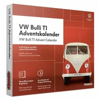 Franzis Adventskalender VW-Bulli T1 rot 2020