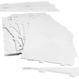 Exacompta vertikaler Sorter mit 5 Trennplatten, AutentiK - Weiß