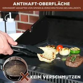 bremermann Grillmatte 50 x 40 cm Kunststoff Schwarz