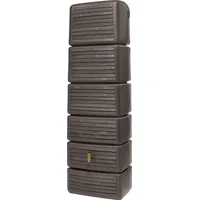 grafottogmbh Slim Wood Decor Wandtank 300 l darkwood