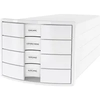 HAN Schubladenbox Impuls 28 x 36,7 x 23,5 cm 4-tlg. weiß