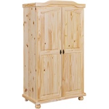 Interlink Drehtürenschrank 104 x 180 x 56 cm natur