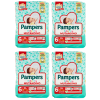 4er-Pack Pampers Baby-Dry Mutandino - Größe 6 - 14 Windeln XL 15+Kg