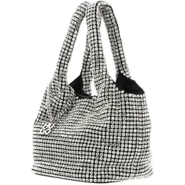 Hugo Liora Handtasche Synthetik Silver