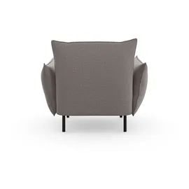 OTTO home Sessel Stine Cocktailsessel Polyester 96 x 86 x 86 cm Grau